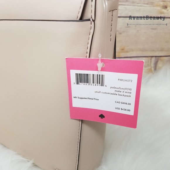 New Make it mine customizable backpack Kate Spade main image 11